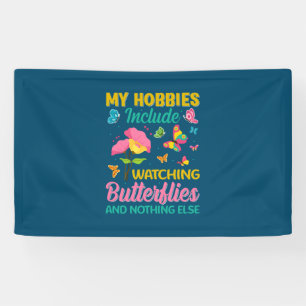 Butterfly Gift Include Watching Butterflies Banner