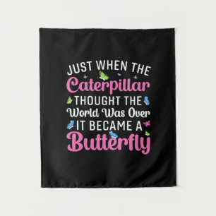 Butterfly Gift   It Became A Butterfly Tapestry