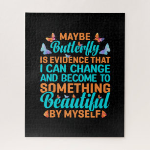 Butterfly Gift Maybe Butterfly Jigsaw Puzzle