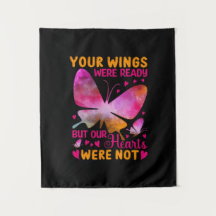 Butterfly Gift   Our Wings Were Ready Tapestry