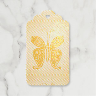 Butterfly gift tags