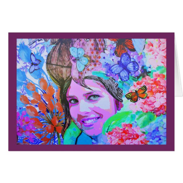 Butterfly girl (Front Horizontal)