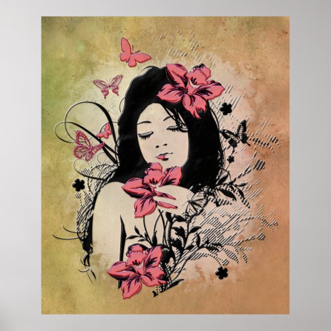 Butterfly Girl 3 Poster (Front)