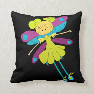 Butterfly Girl Cushion