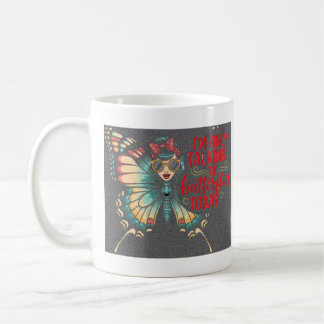 Butterfly Girl - Only Talking to Butterflies Coffee Mug