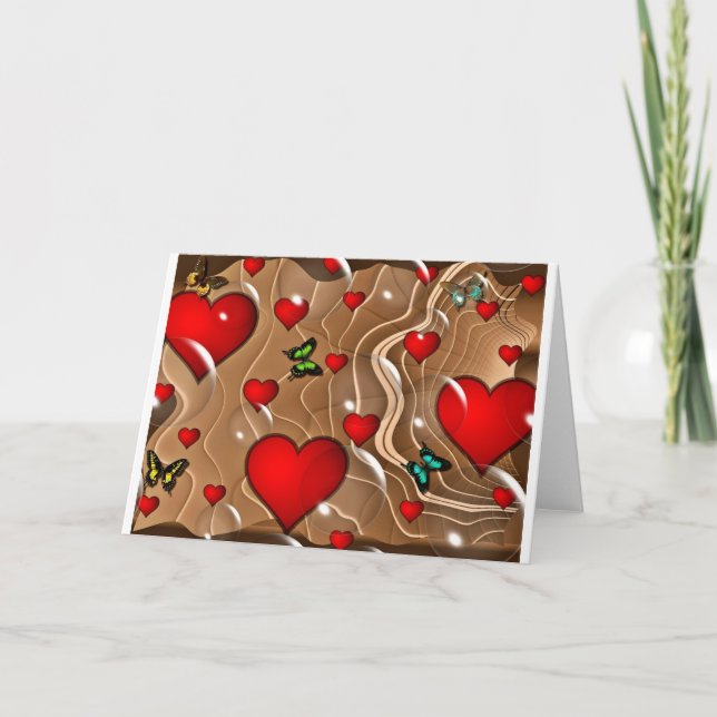 Butterfly & Gold Card (Front)
