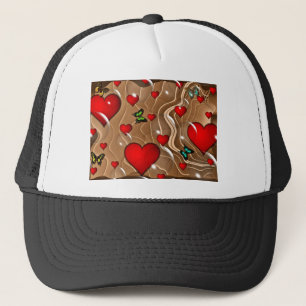 Butterfly & Gold Trucker Hat