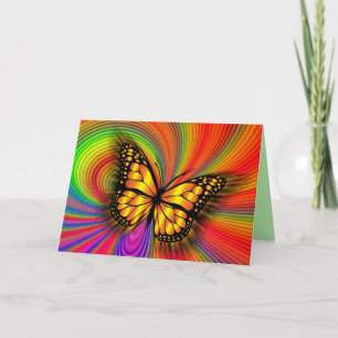 butterfly greeting card