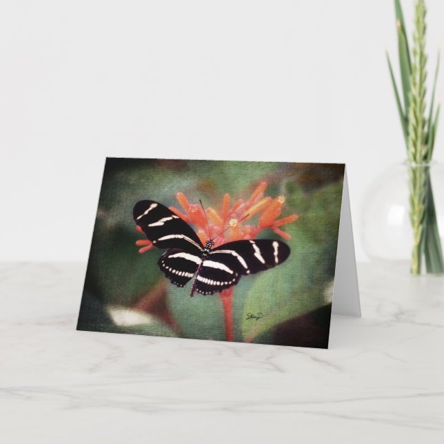 Butterfly Greeting Card (Front)