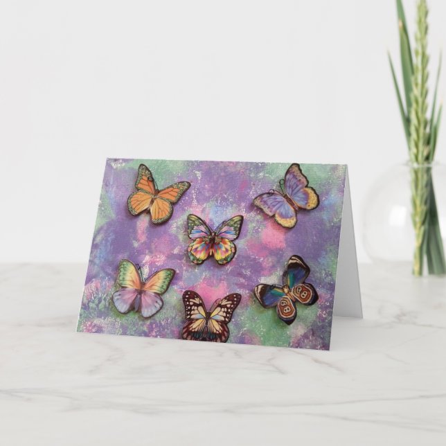 Butterfly Greeting Card (Front)