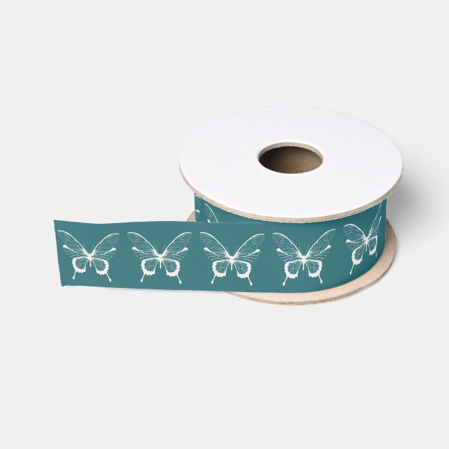 Butterfly Grosgrain Ribbon (Spool)