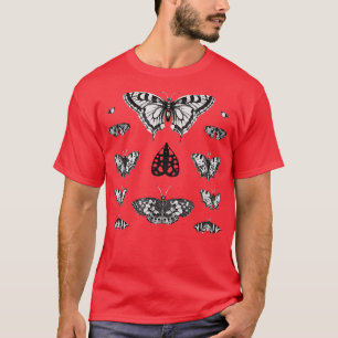 Butterfly Grunge Fairycore Aesthetic Mall Goth Got T-Shirt