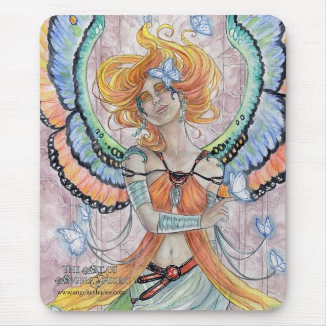Butterfly Guardian Mousepad (Front)