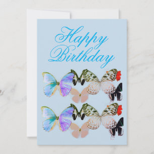 Butterfly Happy Birthday Card