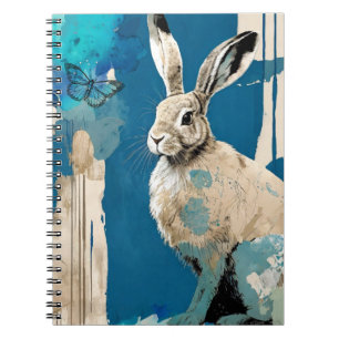 Butterfly + Hare Notebook Journal
