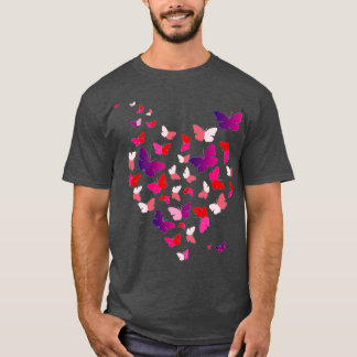 Butterfly heart 5 T-Shirt
