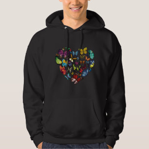 Butterfly heart Butterflies lover lepidopterist me Hoodie