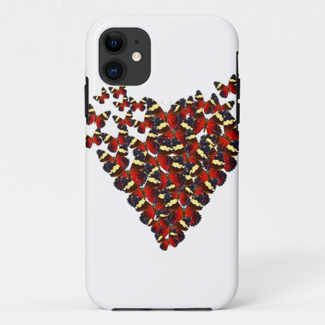 Butterfly heart Case-Mate iPhone case (Back)