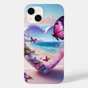 Butterfly Heart Escape – Ocean Dream  Case-Mate iPhone 14 Case
