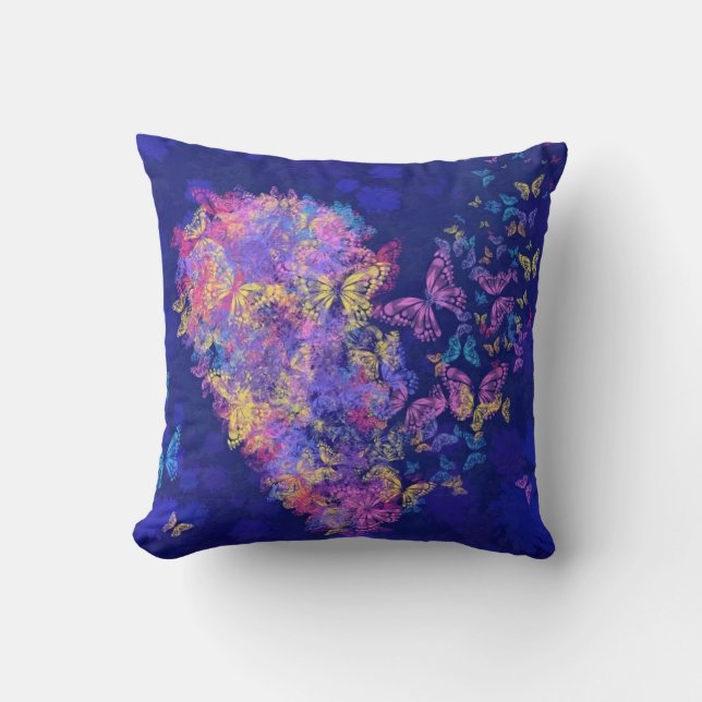 Butterfly Heart - Love Cushion (Front)