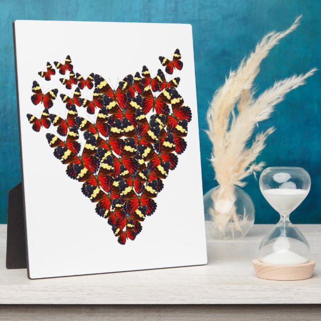 Butterfly heart plaque (Side)