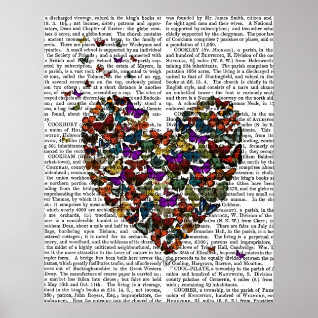 Butterfly Heart Poster (Front)