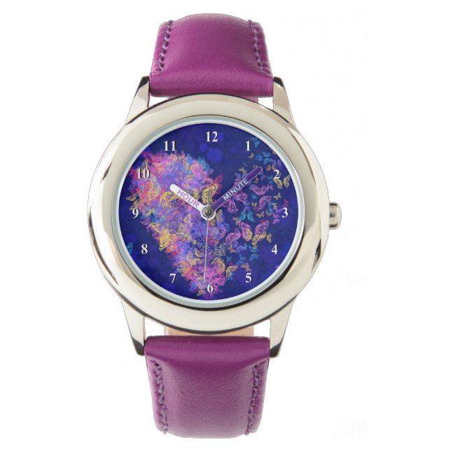 Butterfly Heart Watch (Front)