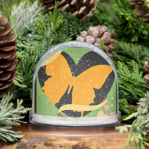 Butterfly Hearts  Snowglobe