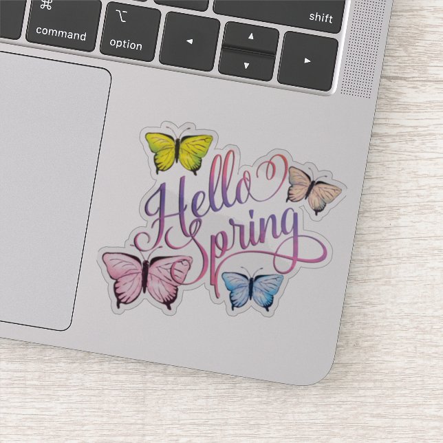 Butterfly Hello Spring (Detail)