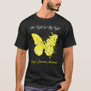 Butterfly Her Fight Is My Fight Ewing's Sarcoma Aw T-Shirt