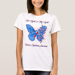 Butterfly Her Fight is My Fight Mental Health Awar T-Shirt