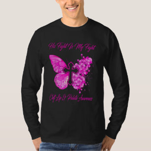 Butterfly His Fight Is My Fight Cleft Lip & Palate T-Shirt