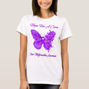 Butterfly Hope For A Cure Chiari Malformation  T-Shirt