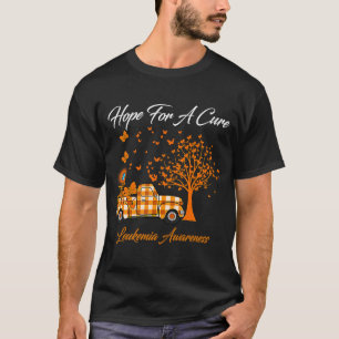 Butterfly Hope For A Cure Leukaemia Awareness T-Shirt