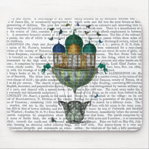 Butterfly House Mouse Pad