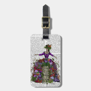 Butterfly House Queen Luggage Tag