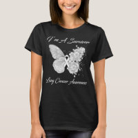 Butterfly I’m A Survivor Lung Cancer Awareness 