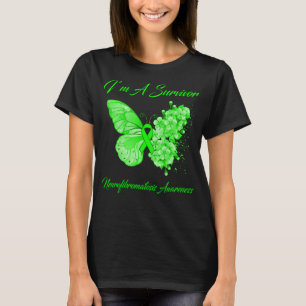 Butterfly I’m A Survivor Neurofibromatosis T-Shirt