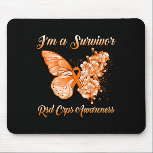 Butterfly I’m A Survivor Rsd Crps Awareness Mouse Pad