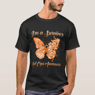 Butterfly I’m A Survivor Rsd Crps Awareness T-Shirt