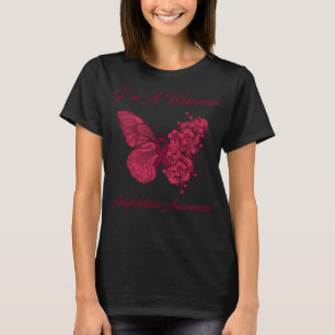 Butterfly I’m A Warrior Amyloidosis Awareness T-Shirt