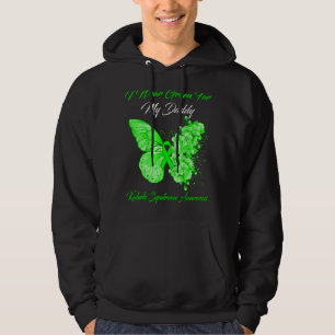 Butterfly I Wear Green For My Daddy Kabuki Syndrom Hoodie