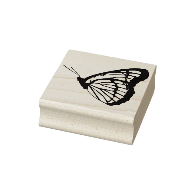 butterfly illustration art stamp (Stamp)