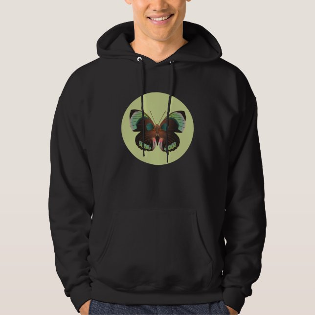 butterfly illustration  beautiful hoodie (Front)