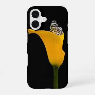 Butterfly In Calla Lily iPhone 16 Case