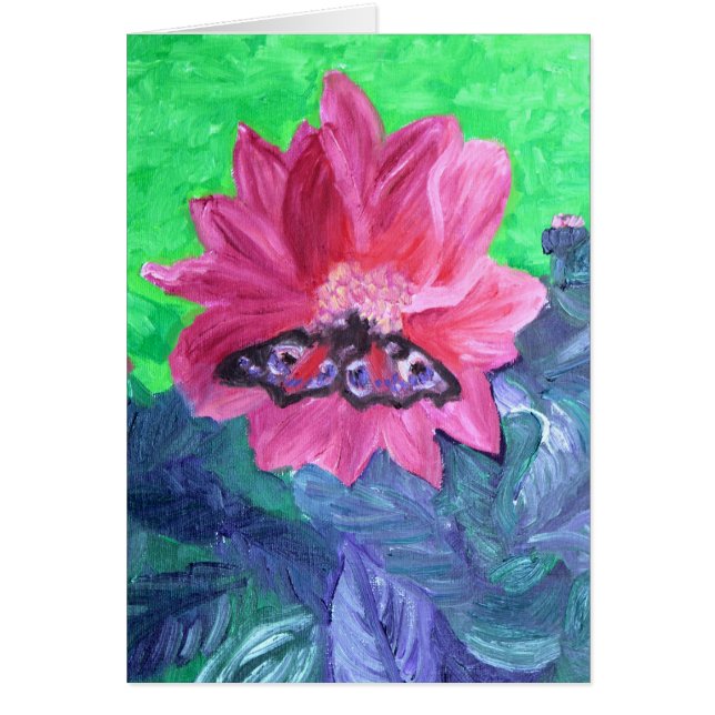 Butterfly in Emile Nolde Garden (Front)