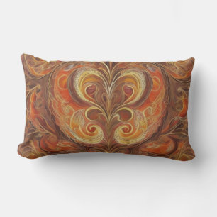 Butterfly in the Fall Design Lumbar Cushion