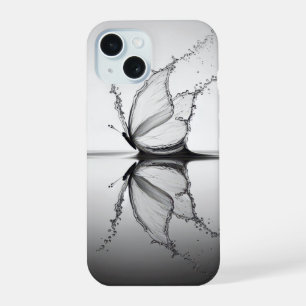 Butterfly In Water Splash  iPhone 15 Case