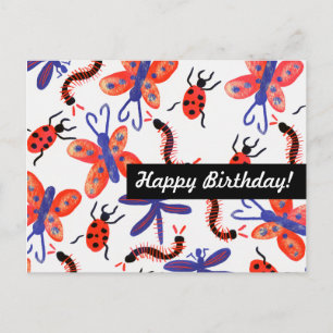 Butterfly Insect Any Occasion Personalised Postcard