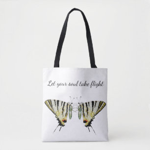 Butterfly Inspiration Tote Bag